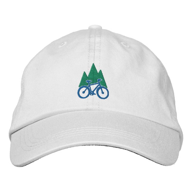 Casquette Brodée VTT Et Montagne (Devant)