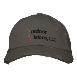 Casquette Brodée Vues d'extérieur profil bas robuste