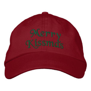 Casquette Brodée WagsToWish_Merry Kissmas