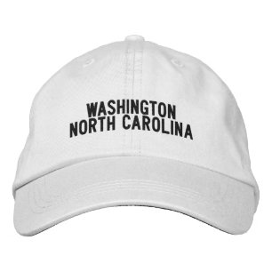 Casquette Brodée Washington Caroline du Nord Chapeau