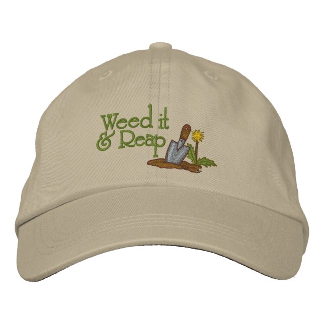 Casquette Brodée Weed It (Devant)