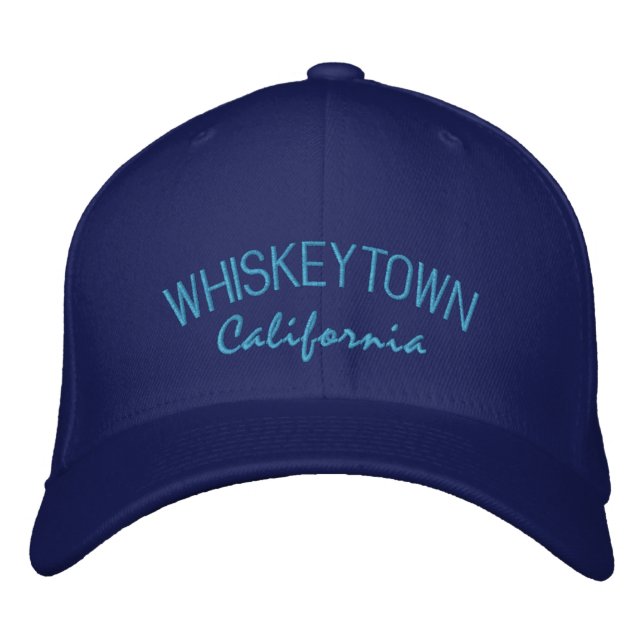 Casquette Brodée Whiskeytown Californie (Devant)