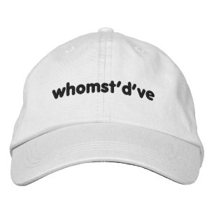 Casquette Brodée Whomst'de ve Hat'de ve