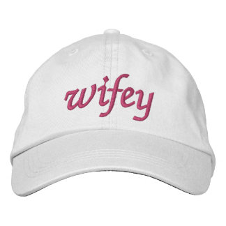 Casquette Brodée Wifey Pink
