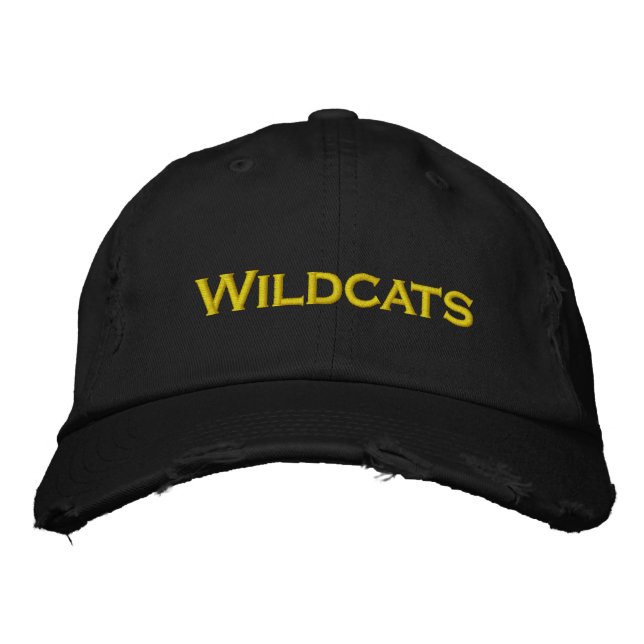 Casquette Brodée Wildcats de Jasper (Devant)
