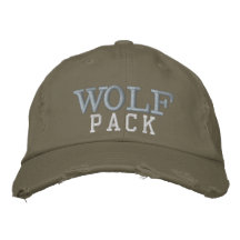 " Wolf Pack " Hat by Approachable Wolf for MEN