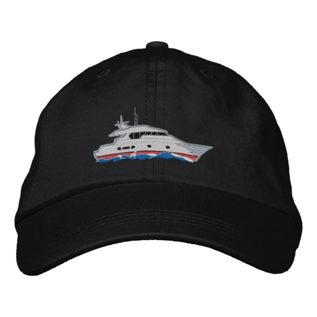 Casquette Brodée Yacht (Devant)