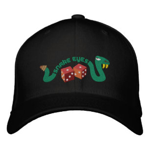Casquette Brodée Yeux de serpent