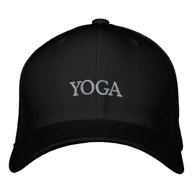 CASQUETTE BRODÉE YOGA (Devant)