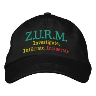 CASQUETTE BRODÉE Z.U.R.M.