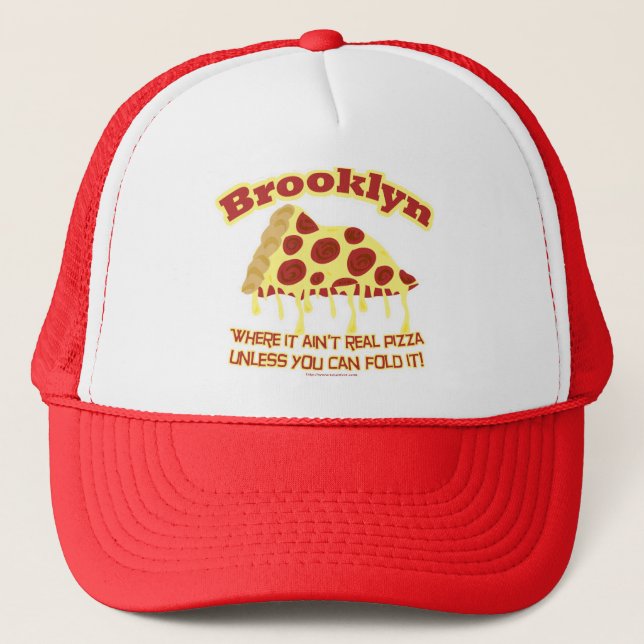 Casquette Brooklyn Pizza (Devant)