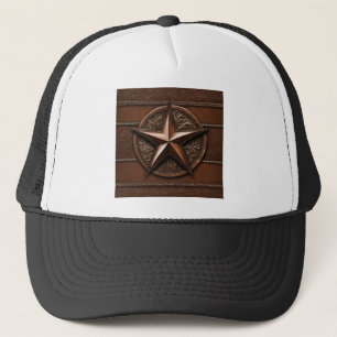 Casquette Brown Cowboy Rustique Western Country Texas Star