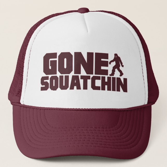 Casquette Brown de SQUATCHIN ALLÉ par Bobo (Devant)
