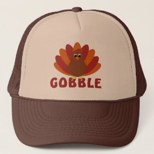 Casquette Brown mignon Turquie Gobble