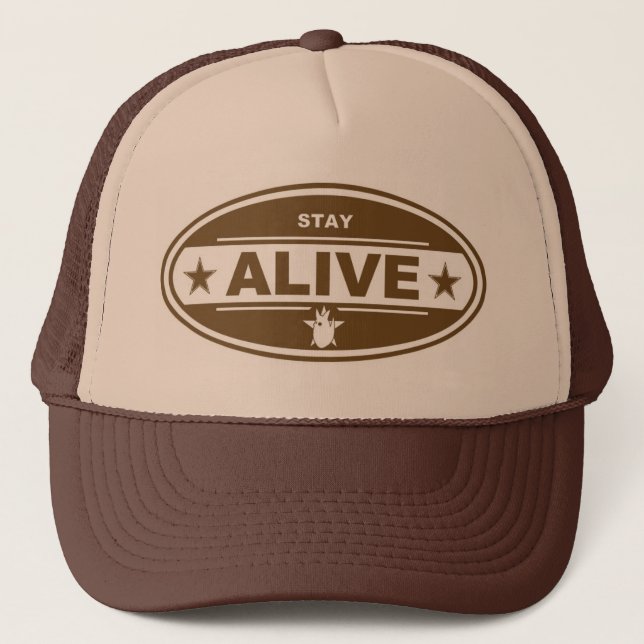 CASQUETTE BROWN VIVANT DE SÉJOUR (Devant)