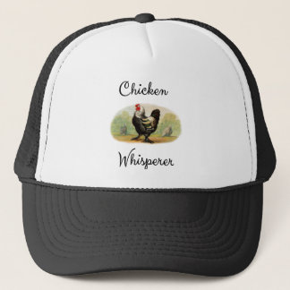 Casquette Broyeur de poulet Antique Coq drôle Humoristique