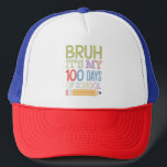 Casquette Bruh C'Est Mon 100 Jours D'École Drôle 100E Jour<br><div class="desc">Bruh C'Est Mon 100 Jours D'École Drôle 100E Jour</div>