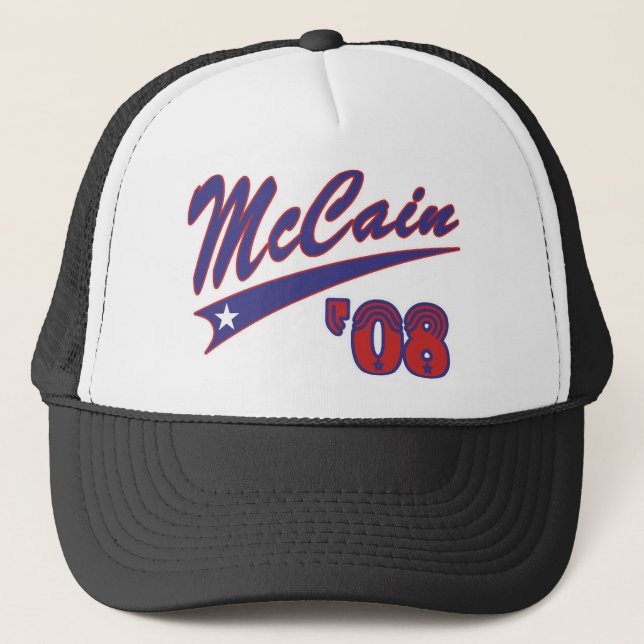 Casquette Bruissement de McCain 08 (Devant)