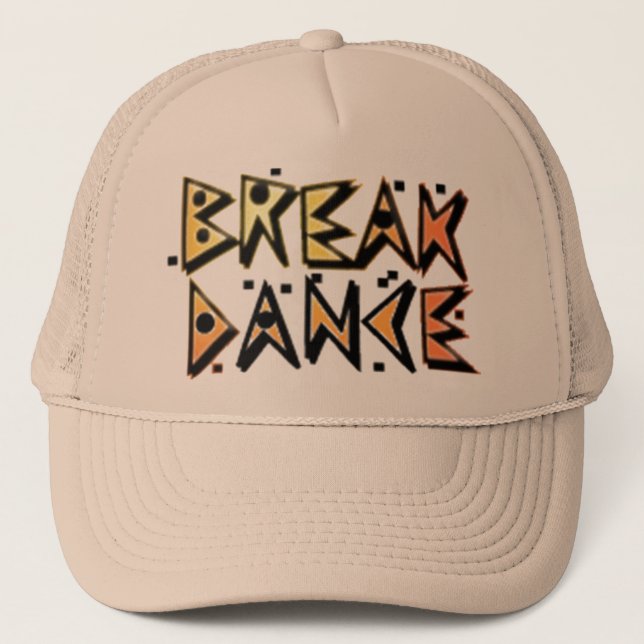 Casquette brun de danse de rupture (Devant)