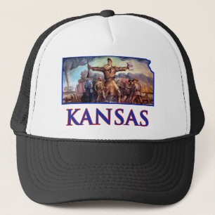 Casquette Brun du Kansas John et le prélude tragique