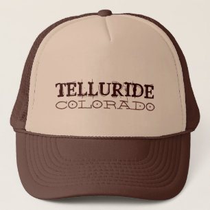 Casquette brun simple du Colorado de tellurure