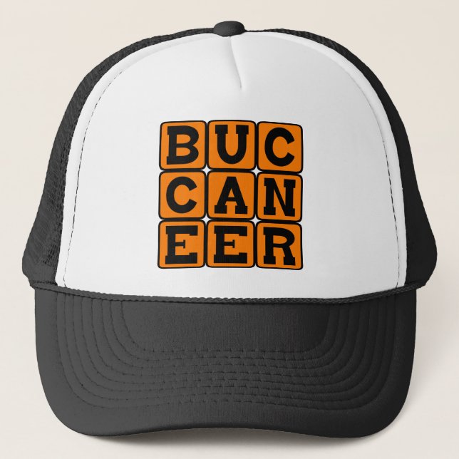 Casquette Buccaneer, Pirate de mer (Devant)