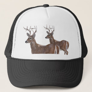 Casquette Buck de cerf à queue blanche