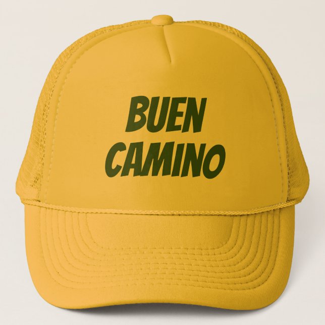 Casquette Buen Camino St James Way Santiago (Devant)