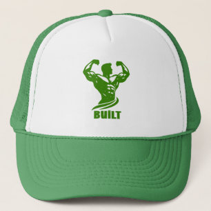 Casquette Built Bodybuilding Design – Minimalist Gym