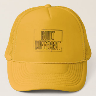 Casquette Built Different – Minimalist Motivational Hat