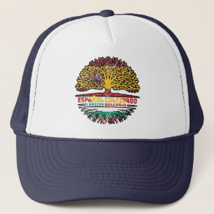 Casquette Bulgarie Bulgare Espagne Espagnol Racines Drapeau