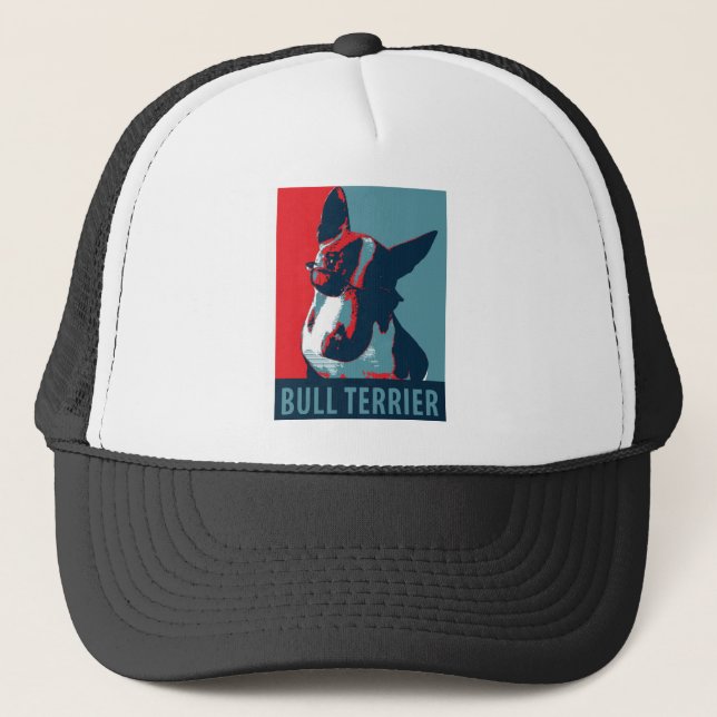 Casquette Bull Terrier Parodie politique (Devant)