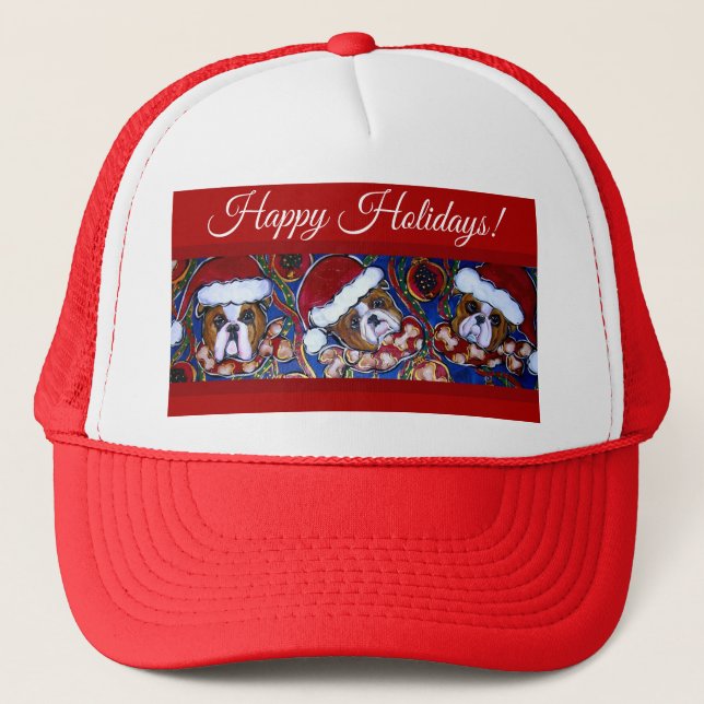 Casquette Bulldog de vacances (Devant)