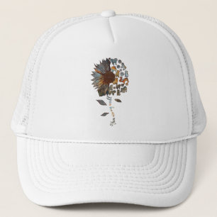 Casquette Bulldog Tournesol Vous Êtes Mon Monde Chien Thème 