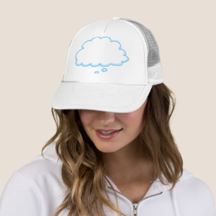 Casquette Bulle vide de pensée pour vos mots ou image