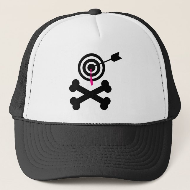 Casquette Bullseye et Crossbones (Devant)