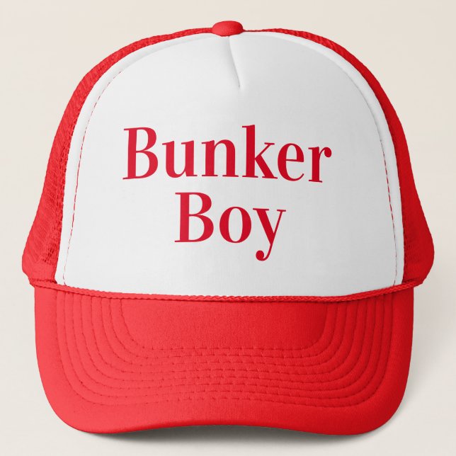 Casquette Bunker Boy (Devant)