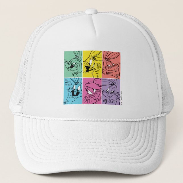Casquette BUNNY™ - Expressions de blocs de couleur (Devant)