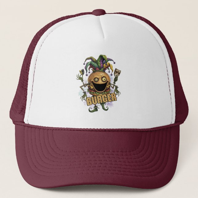 Casquette Burger ami de Void Jester (Devant)