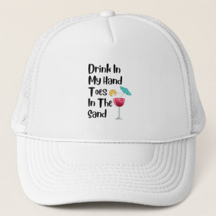 Casquette Buvez Dans Mes Jortes À La Main Dans Le T-Shirt D