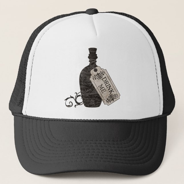 Casquette Buvez-moi bouteille (Devant)