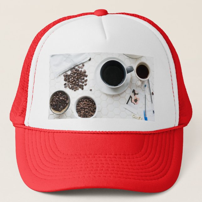 Casquette buzz café plein café (Devant)