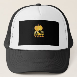 Casquette C’est l’automne Y’all Citrouille Retro Classic