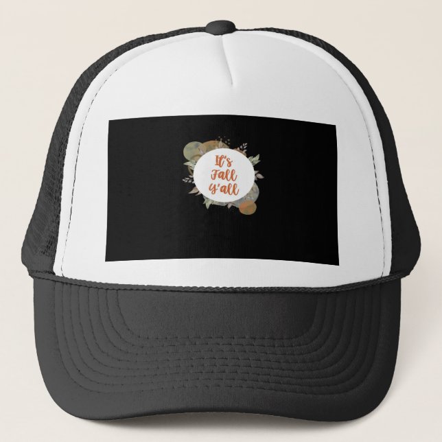 Casquette C’est l’automne Y’all Cool unique (Devant)