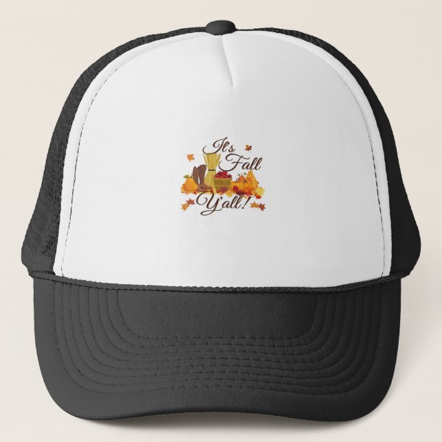 Casquette C’est le Chute Y’all Drôle & Cool Retro (Devant)