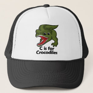 Casquette C est pour le crocodile