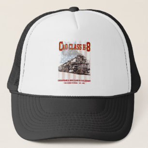 Casquette C&O Classe H-8 Locomotive Allegheny - Drapeau amér