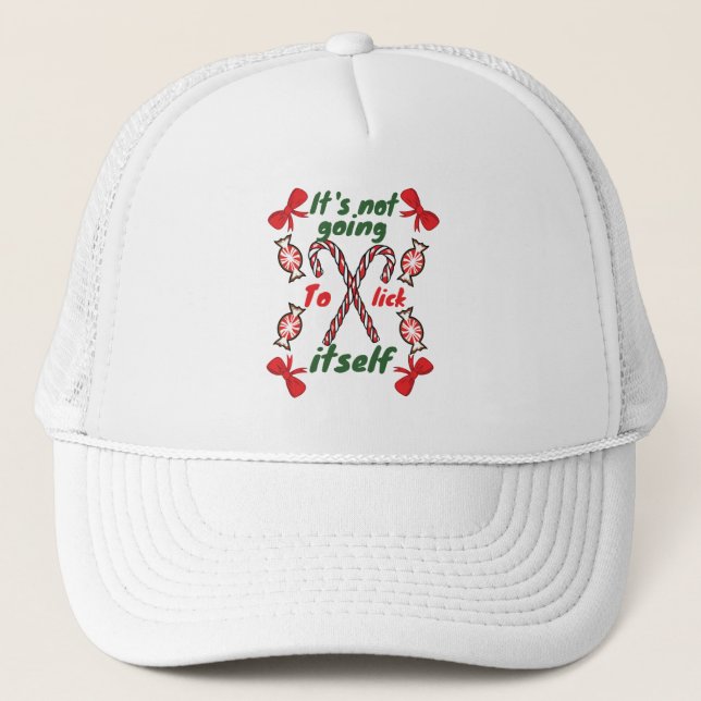 Casquette Ça ne va pas se lécher tout seul (Devant)