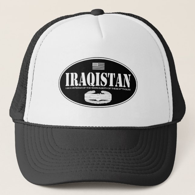 Casquette CABINE d'Iraqistan (Devant)