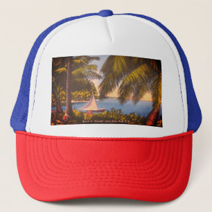 Casquette Cabo Rojo, Puerto Rico - Beach at Joyuda